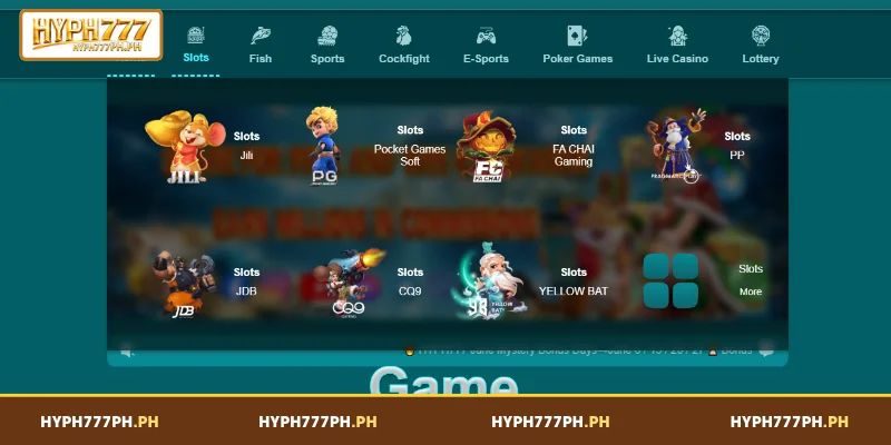 An Overview of HYPH777's Slot Entertainment