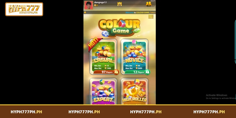 Easy Steps to Join the Color Game on HYPH777