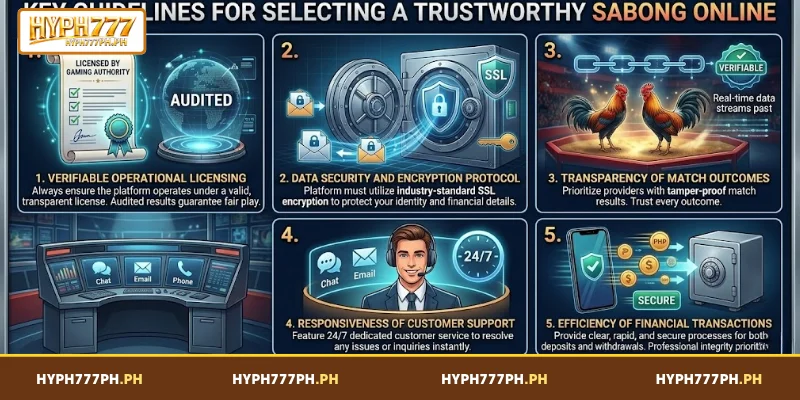 Key Guidelines for Selecting a Trustworthy Sabong Online